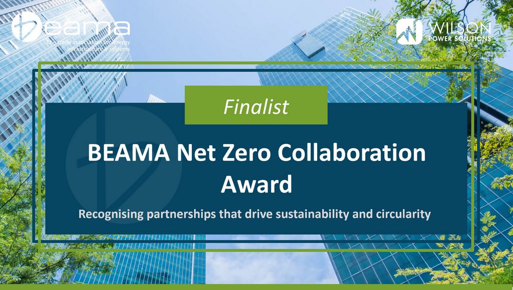 BEAMA Net Zero Collaboration Award Finalist