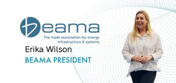 Erika Wilson - first female BEAMA President