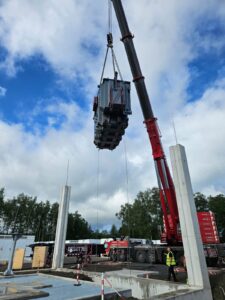 Wilson power transformer at Belgium Eneco & Tesla BESS